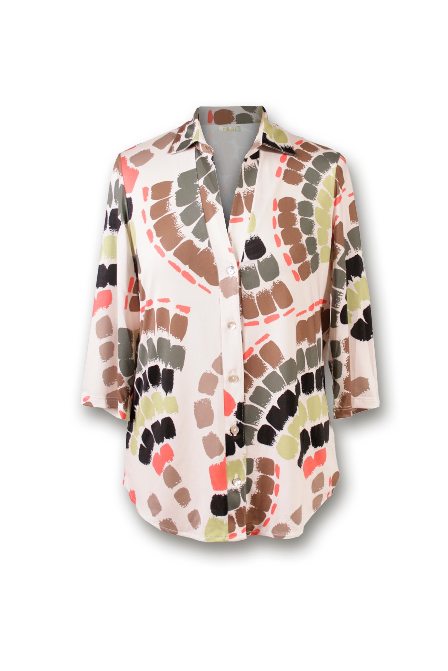 CAMISA BASICA ABANICOS
