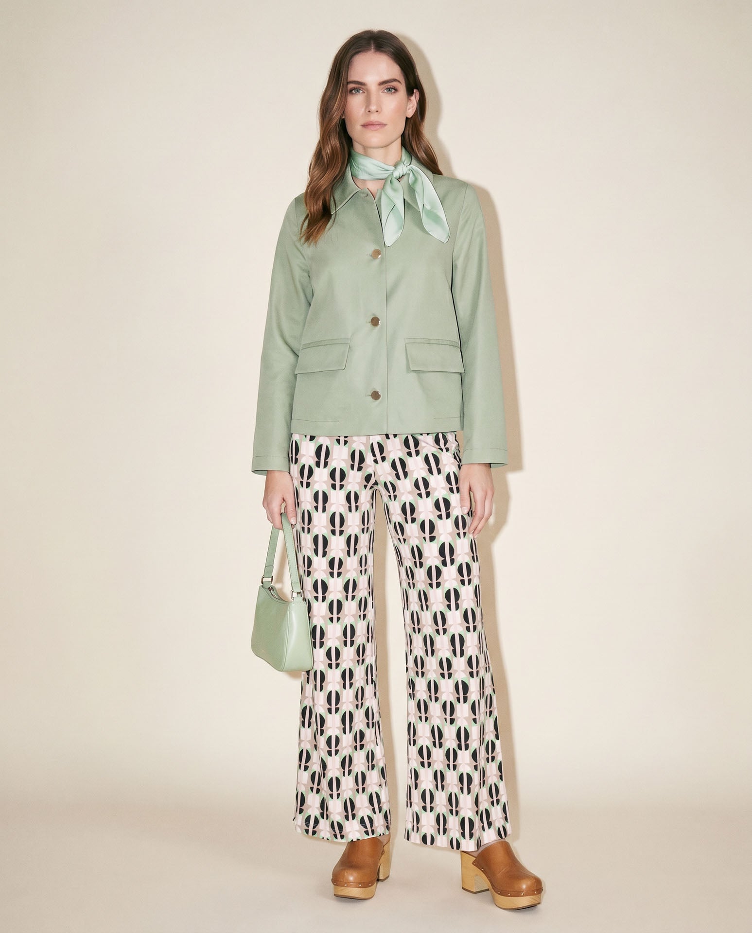 PANTALÓN FLARE EST. DAMAS