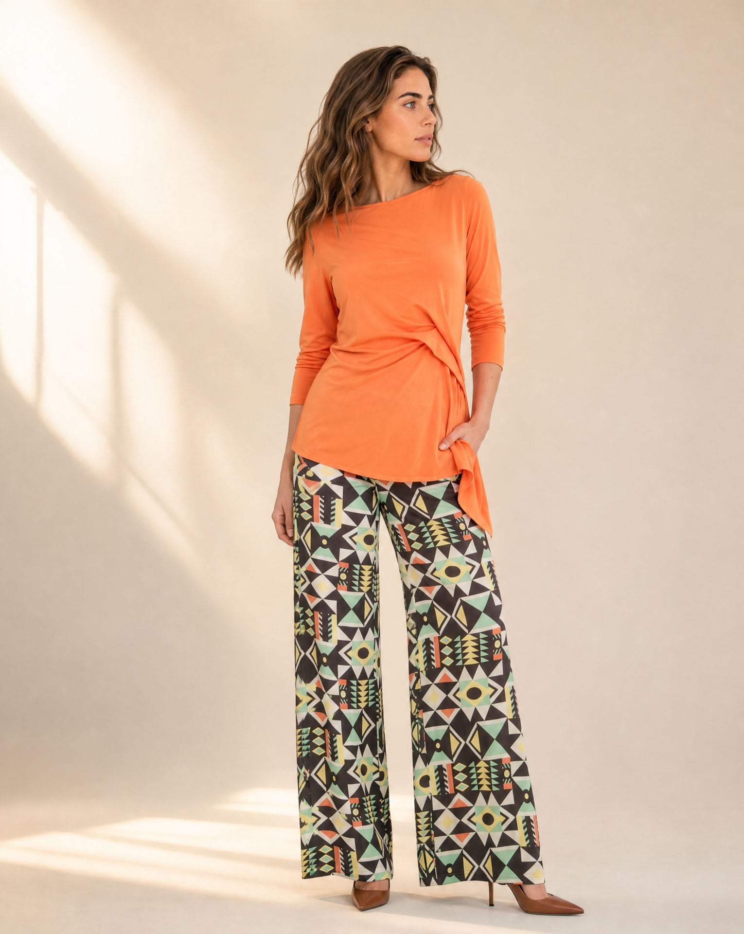 PANTALÓN FLARE EST. GAUCHO