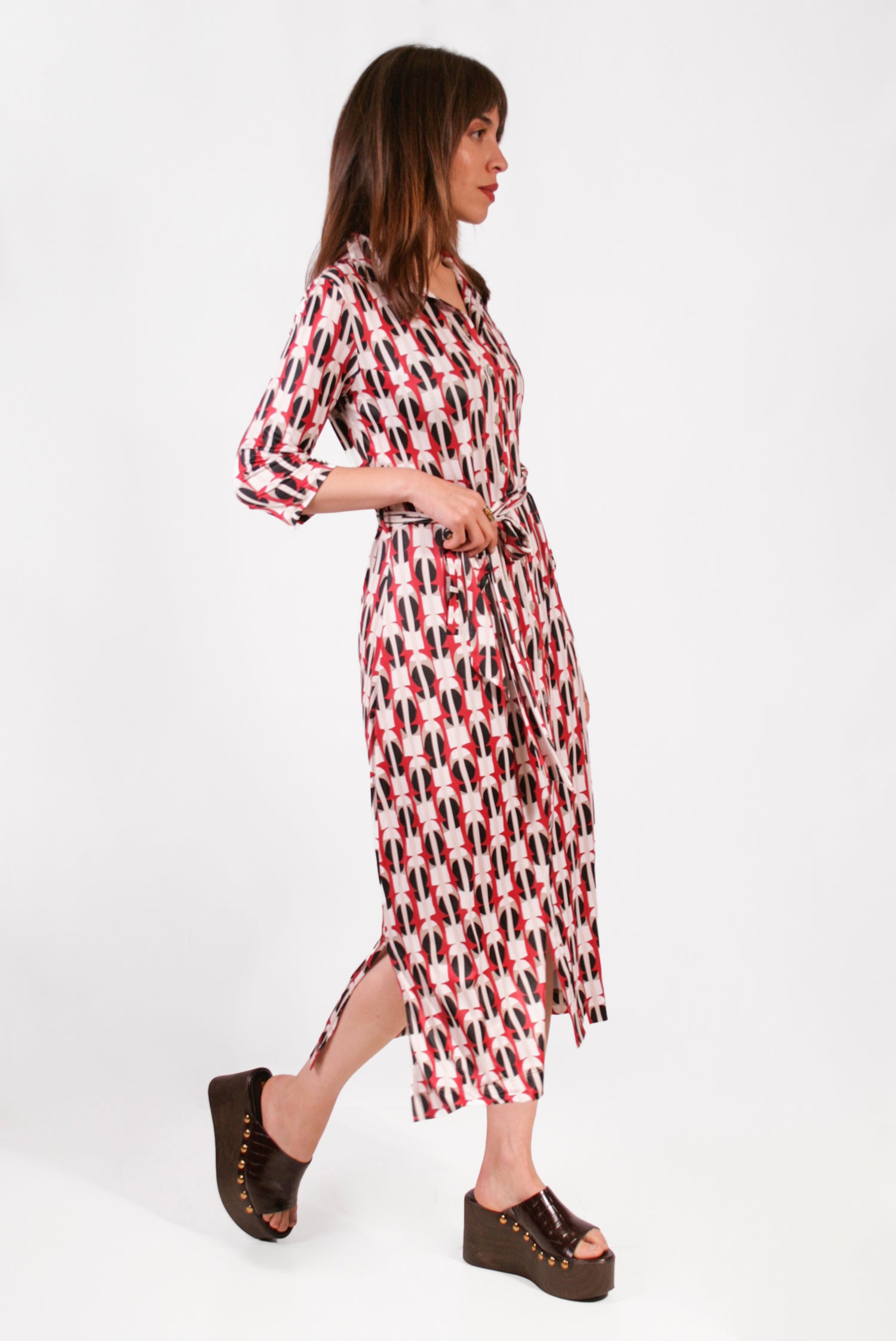 VESTIDO CAMISERO EST. DAMAS