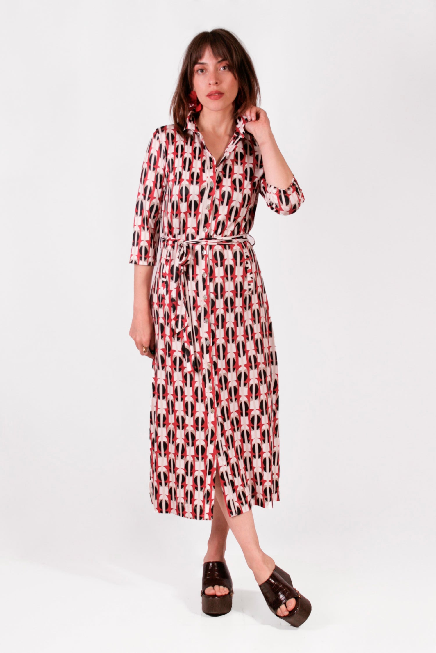 VESTIDO CAMISERO EST. DAMAS