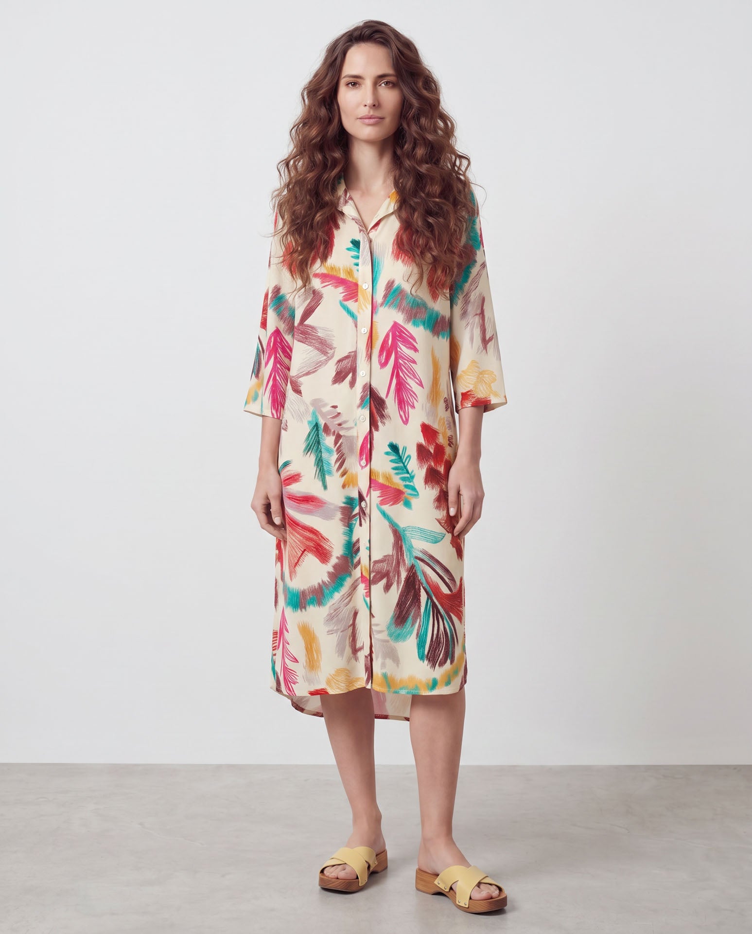 VESTIDO CAMISERO EST. MONET