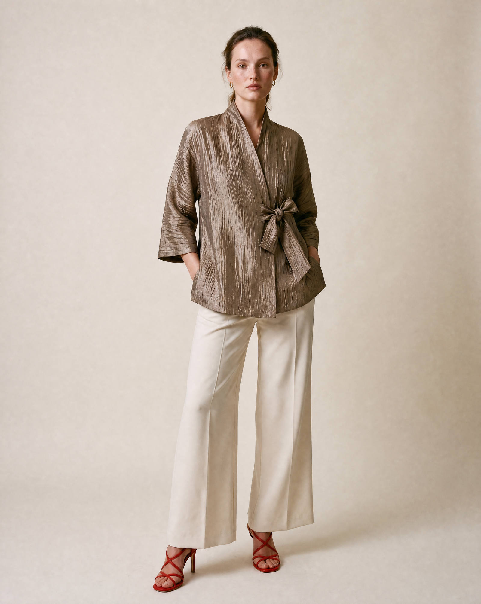 KIMONO SATINADO