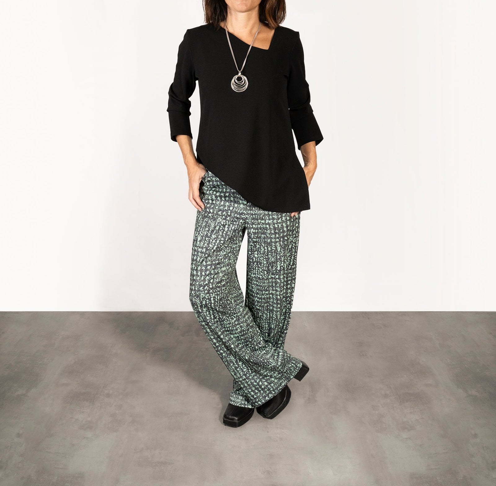 pantalón gales verde