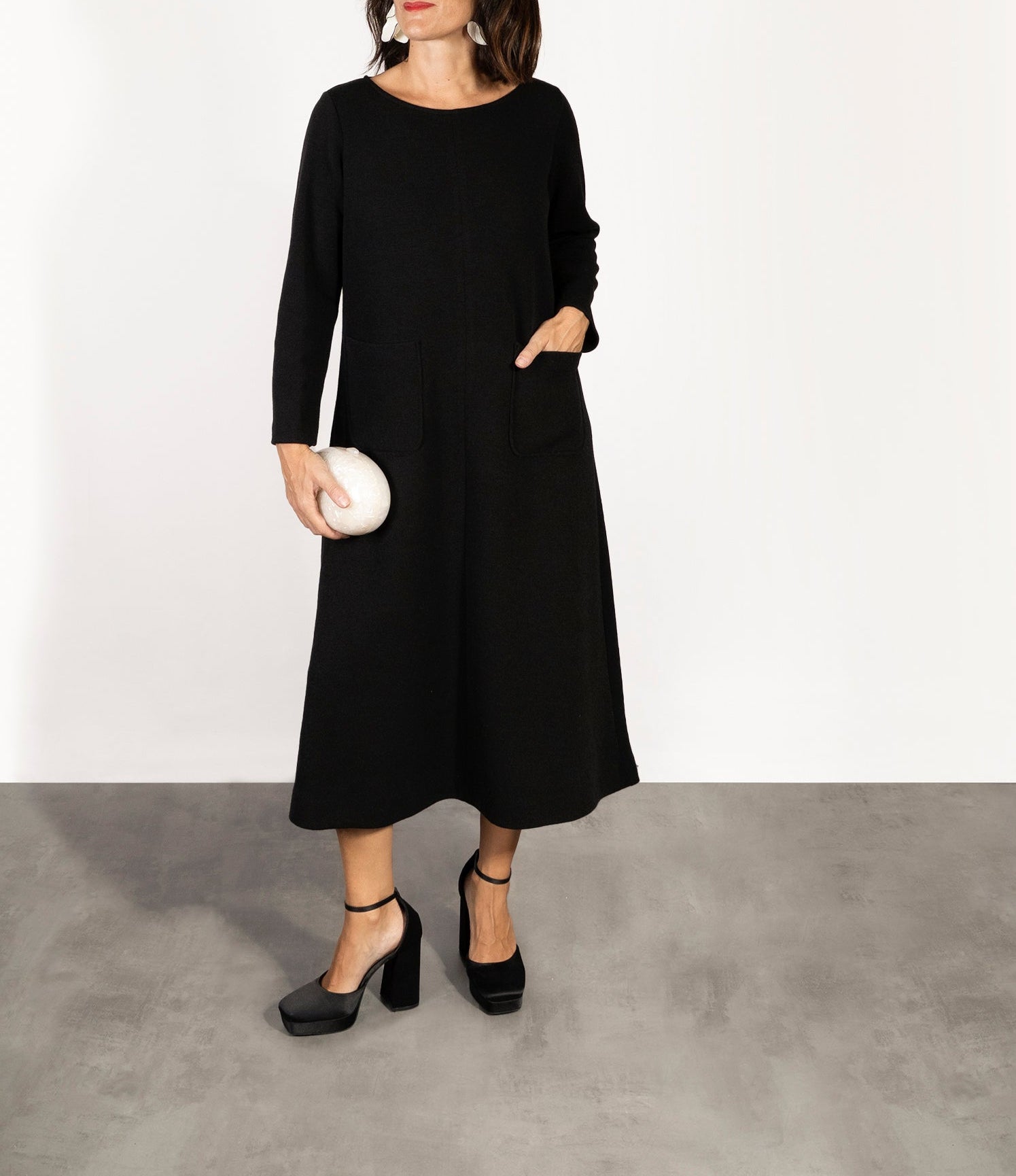 Vestido punto grueso