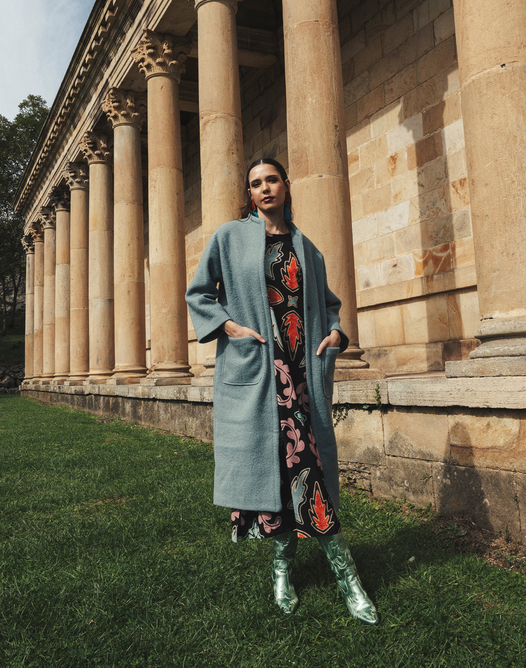 ABRIGO CUELLO JAPONÉS