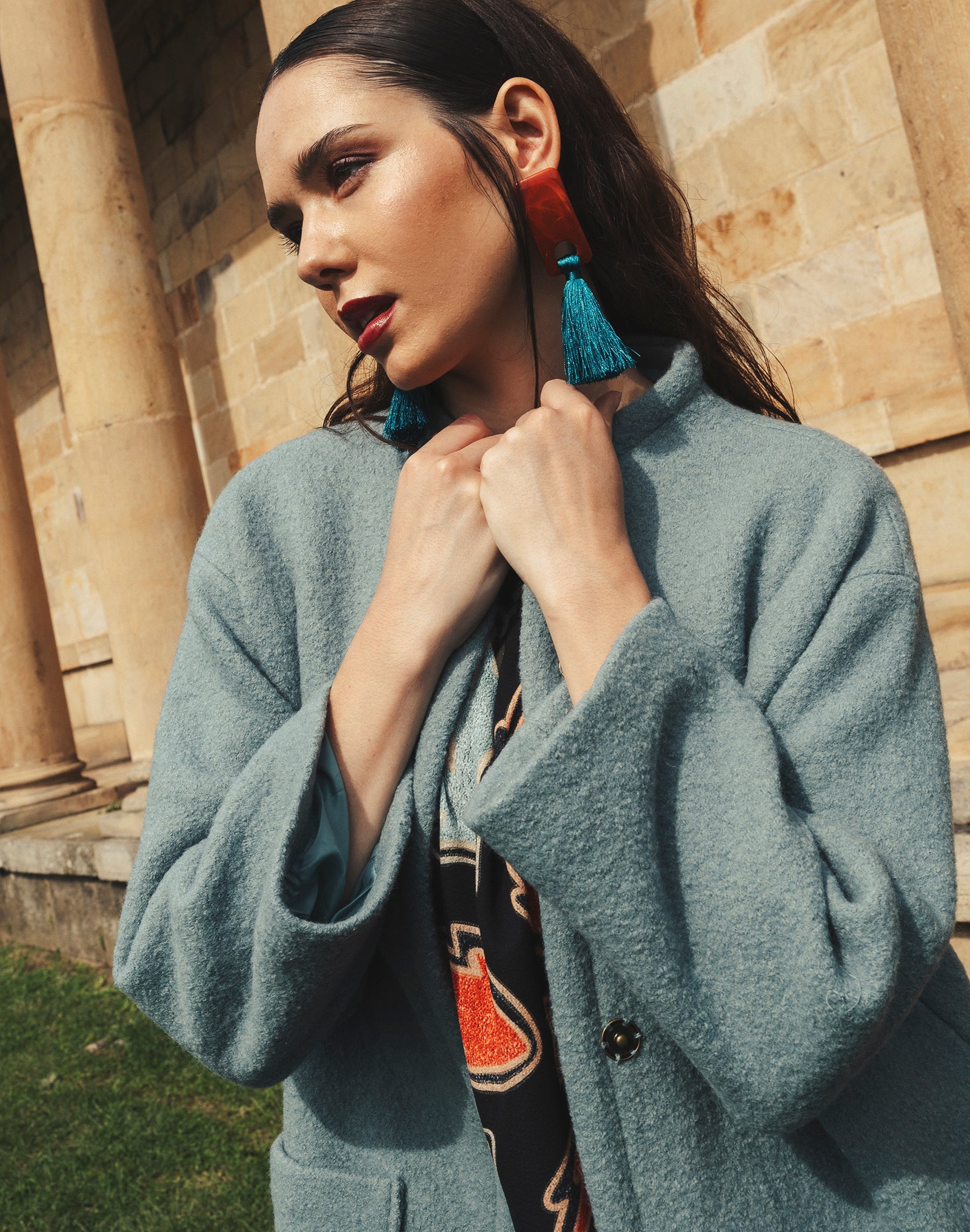 ABRIGO CUELLO JAPONÉS