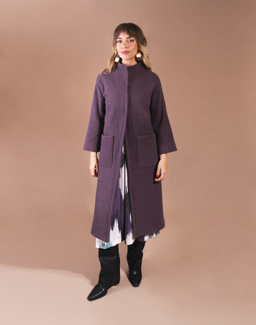 ABRIGO CUELLO JAPONÉS