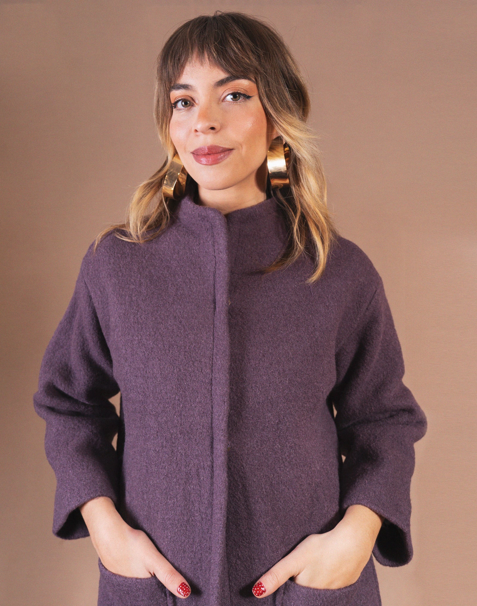 ABRIGO CUELLO JAPONÉS