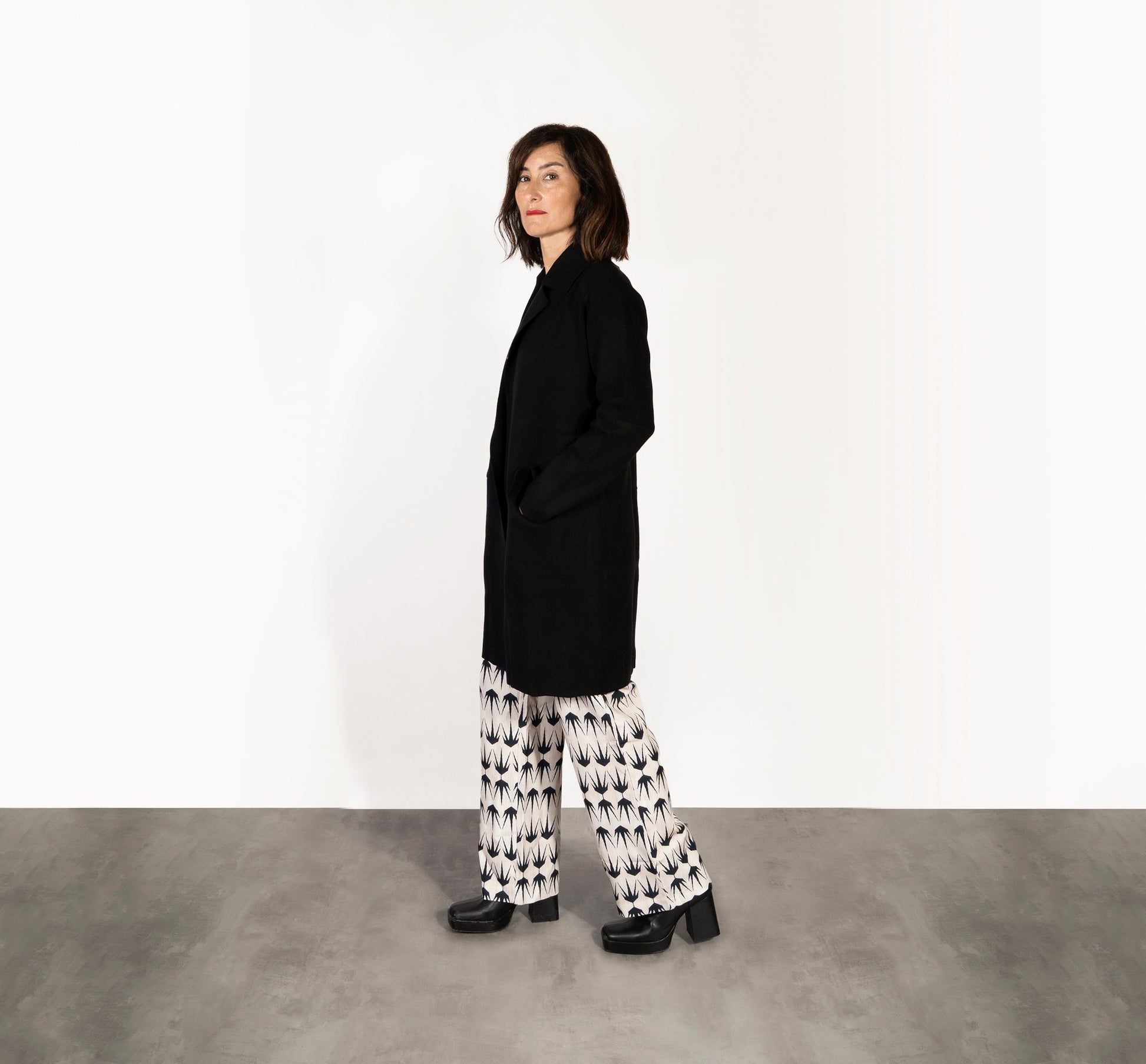 pantalón destello nata