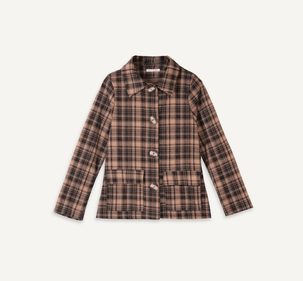 84951 - Chaqueta Cuadros Jacquard