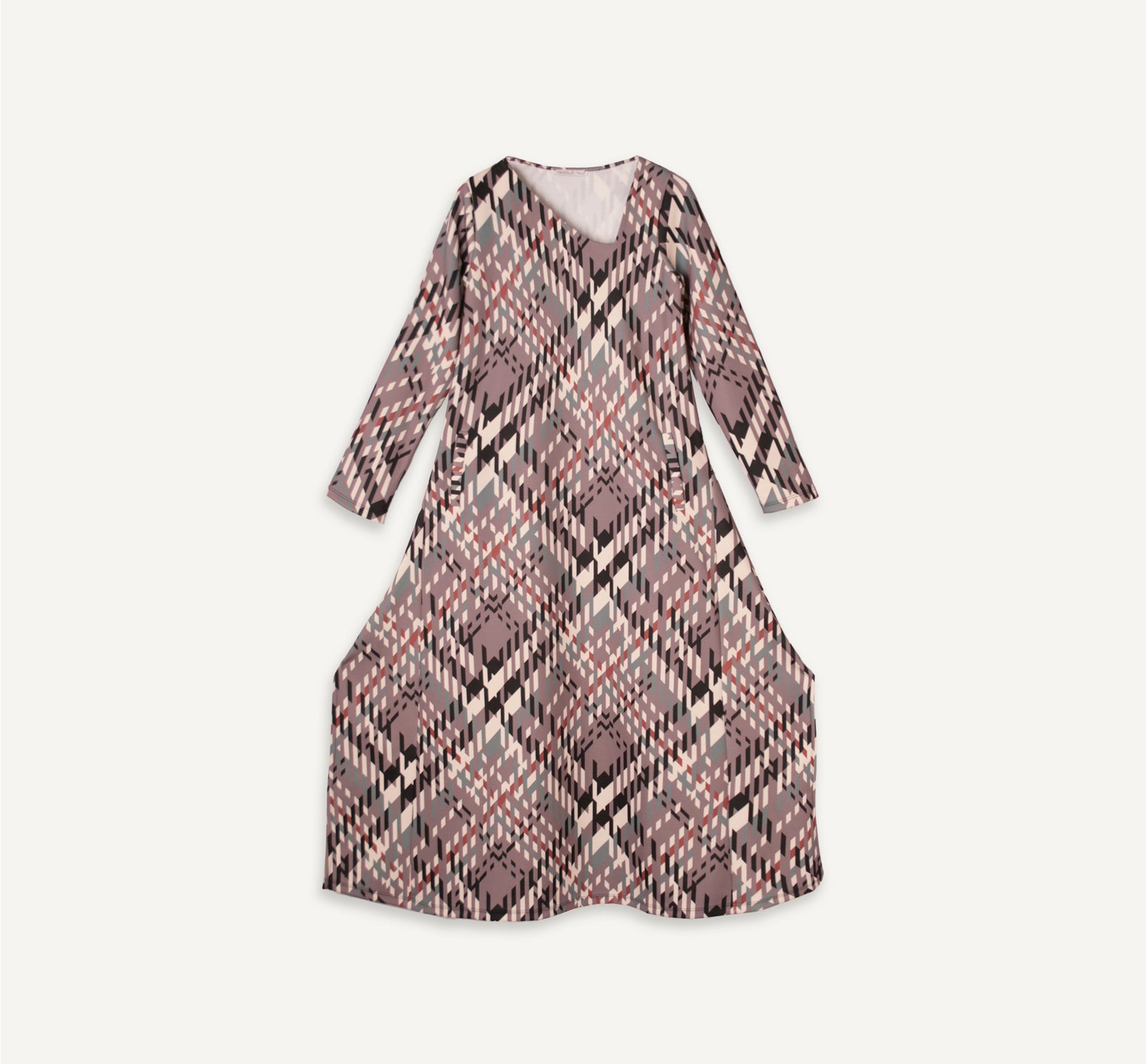 Vestido cuadros Mercedes