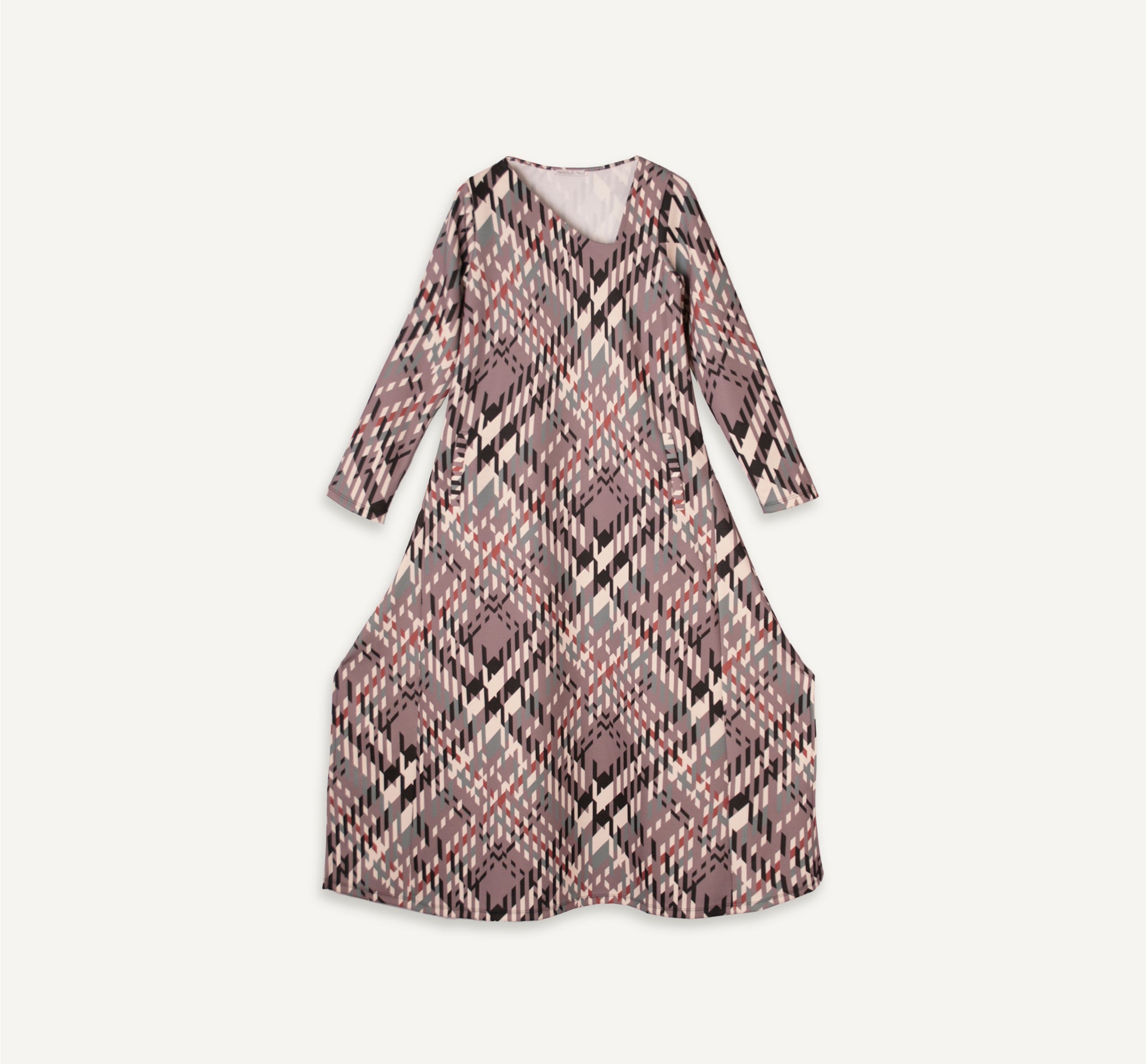 Vestido cuadros Mercedes