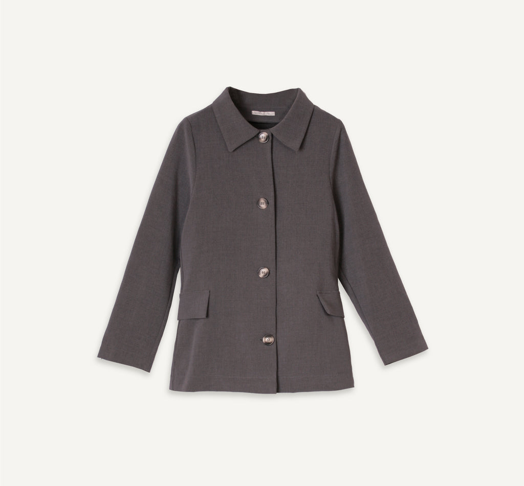 doble crepe americana gris